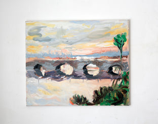 Bridge over Calm Water by David Kihlberg |  Context View of Artwork 