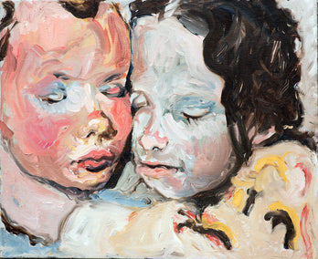 oil painting by David Kihlberg titled Together I