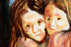 Original art for sale at UGallery.com | Together II by David Kihlberg | $2,125 | oil painting | 23.2' h x 21.2' w | thumbnail 4