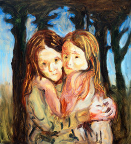 oil painting by David Kihlberg titled Together II