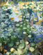 Original art for sale at UGallery.com | Water, Plants and Sunlight by David Kihlberg | $2,100 | oil painting | 27.5' h x 21.5' w | thumbnail 1