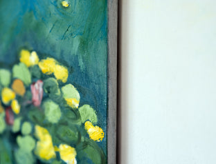Water, Plants and Sunlight II by David Kihlberg |  Side View of Artwork 