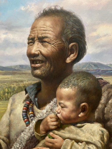 Breeze by David Qiyi Liu |   Closeup View of Artwork 