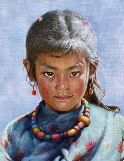 Early Spring by David Qiyi Liu |   Closeup View of Artwork 