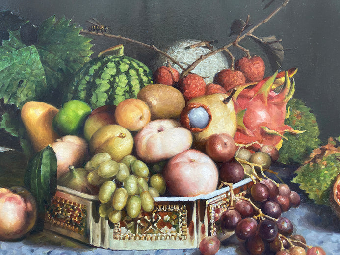 Harvest. No.2 by David Qiyi Liu |   Closeup View of Artwork 