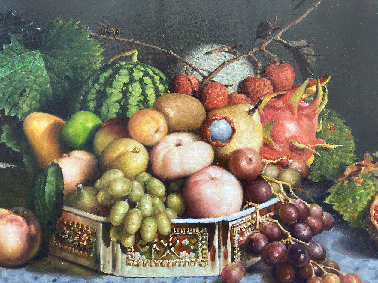 Harvest. No.2 by David Qiyi Liu |  Closeup View of Artwork 