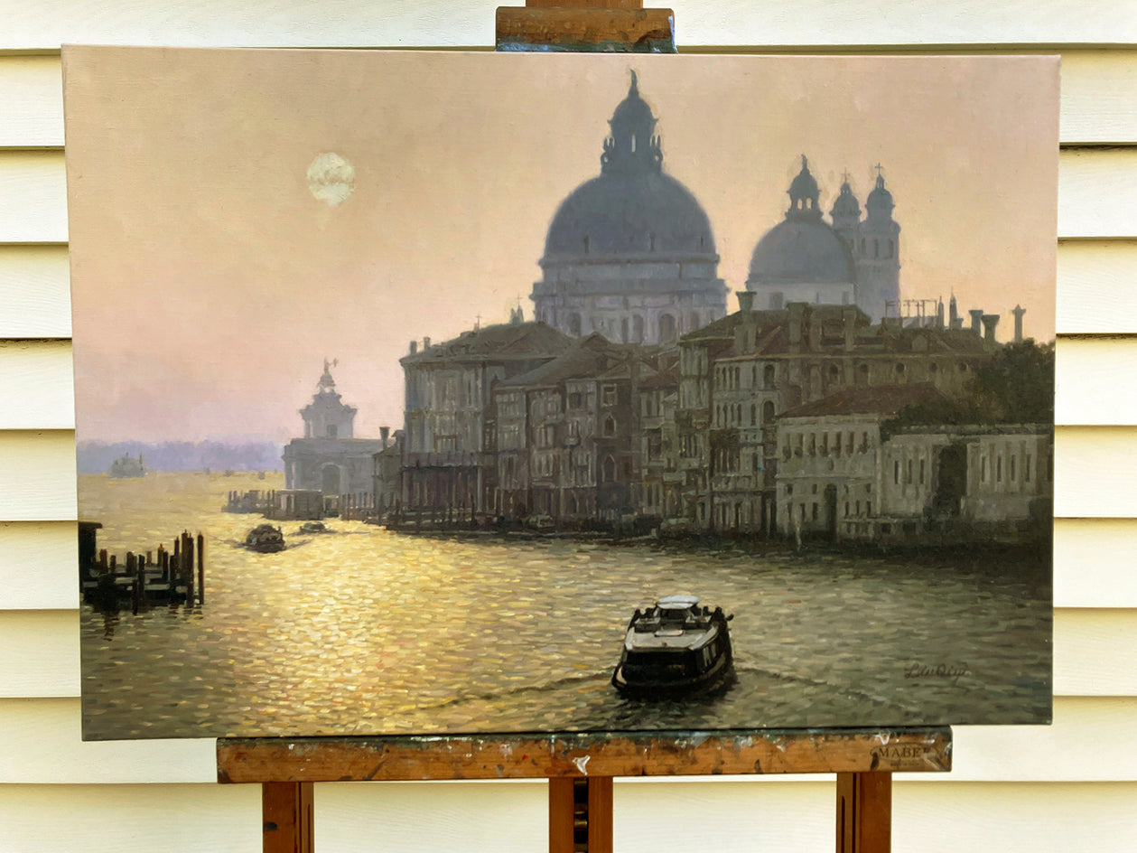 The Morning in Venice by David Qiyi Liu |  Context View of Artwork 