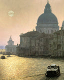 Original art for sale at UGallery.com | The Morning in Venice by David Qiyi Liu | $7,975 | oil painting | 18' h x 26' w | thumbnail 4