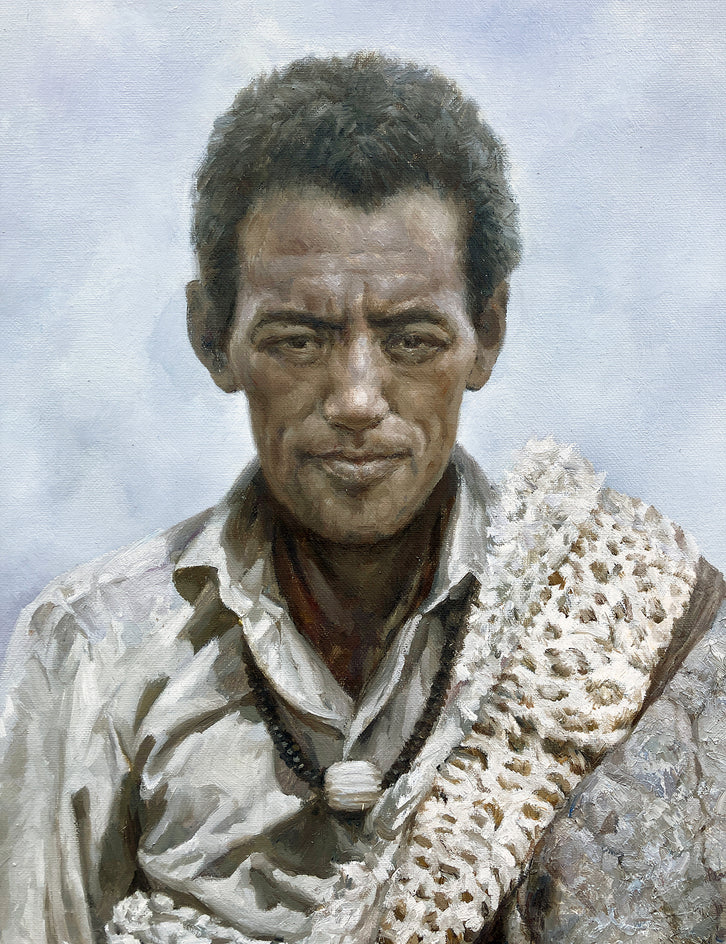 The Sentinel of the Plateau by David Qiyi Liu |  Closeup View of Artwork 