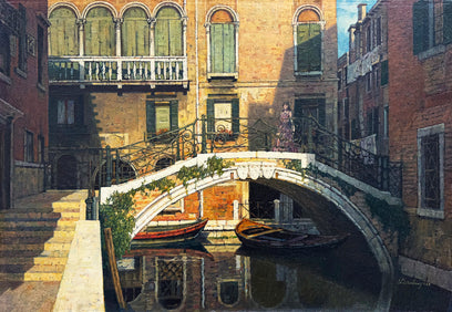  Main image of artist David Qiyi  Liu's artwork titled Time on the Bridge 