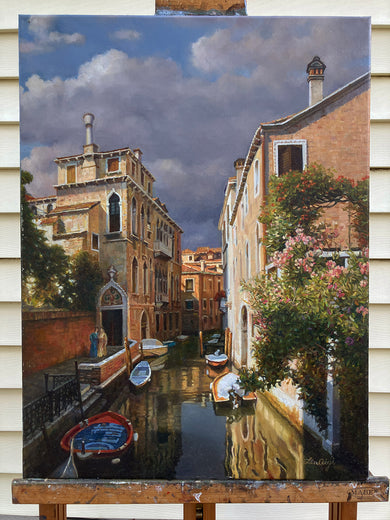 Venice After the Rain by David Qiyi Liu |  Context View of Artwork 
