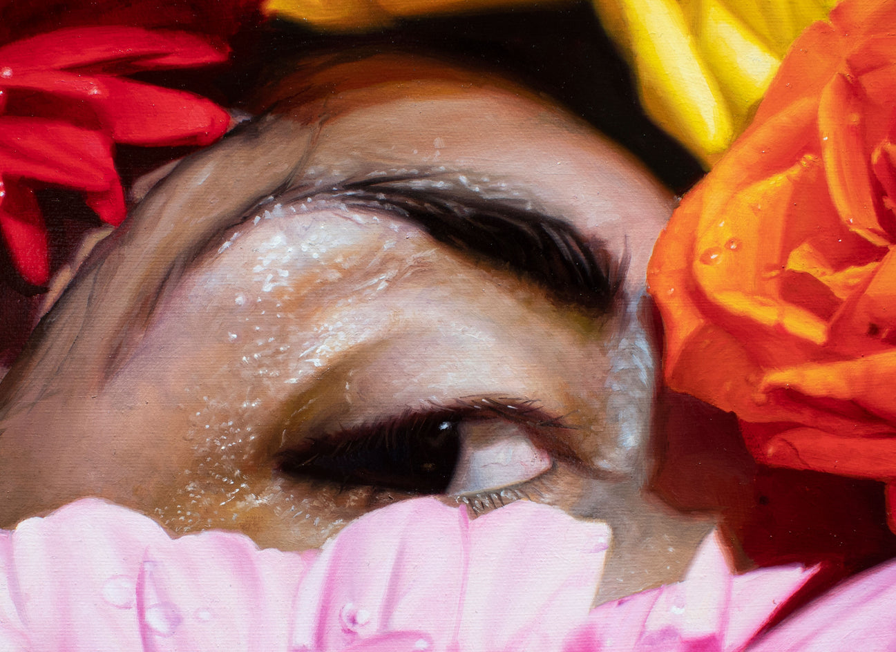 Gaining Ground by David Shepherd |  Closeup View of Artwork 