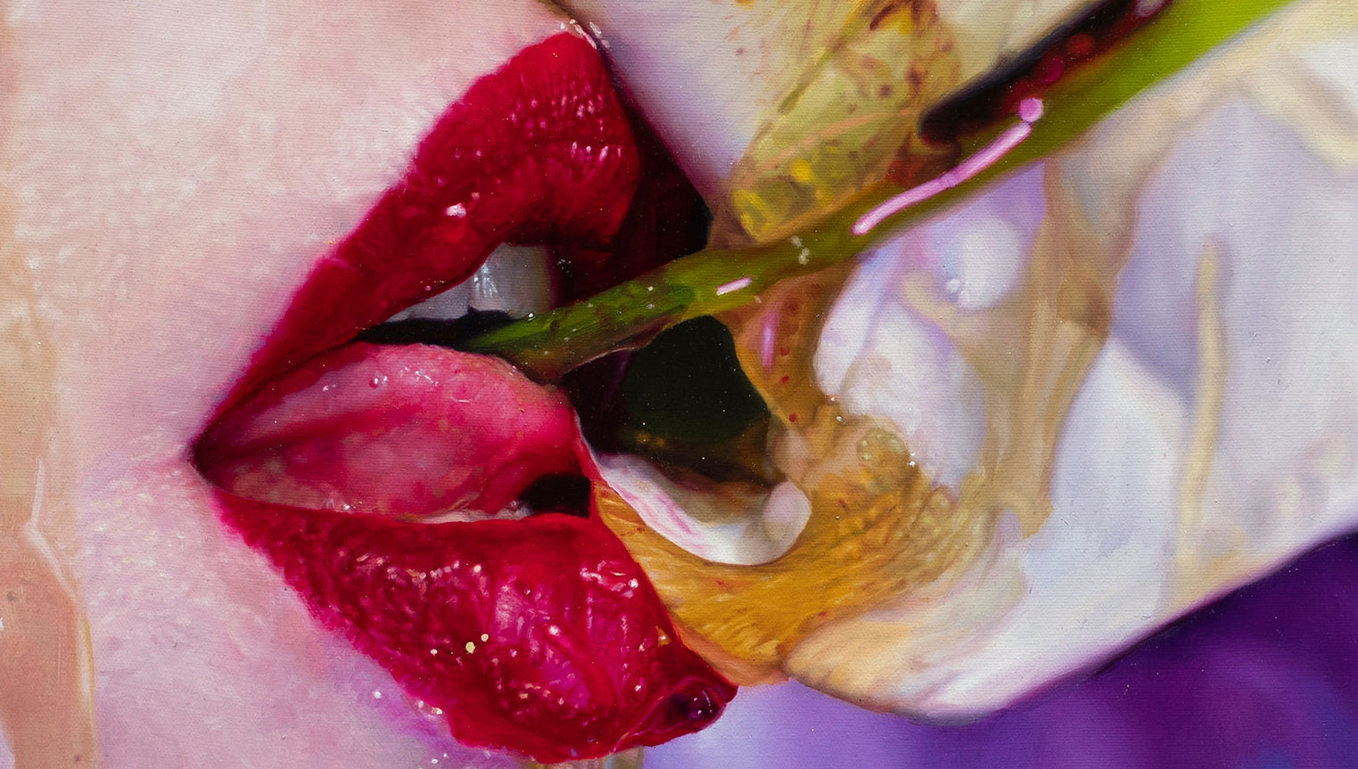 Healthy Choices II by David Shepherd |  Closeup View of Artwork 