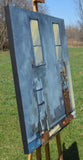 Original art for sale at UGallery.com | Broken Easel by David Thelen | $2,300 | oil painting | 36' h x 36' w | thumbnail 2