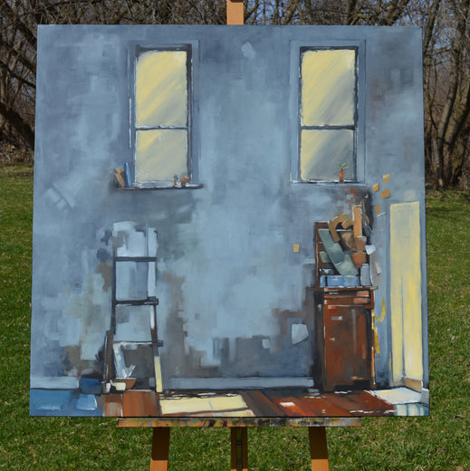 Broken Easel by David Thelen |  Context View of Artwork 