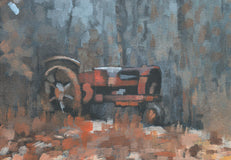 Original art for sale at UGallery.com | Faded Pride by David Thelen | $1,075 | oil painting | 24' h x 18' w | thumbnail 4