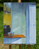 Original art for sale at UGallery.com | In Plain Sight by David Thelen | $1,525 | oil painting | 30' h x 24' w | thumbnail 3