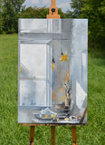 Original art for sale at UGallery.com | Incandescent by David Thelen | $1,800 | oil painting | 36' h x 24' w | thumbnail 3