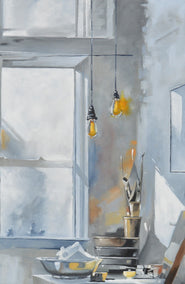 oil painting by David Thelen titled Incandescent