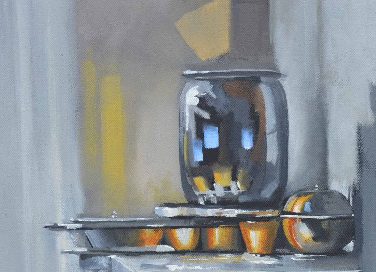 Introspective by David Thelen |  Closeup View of Artwork 