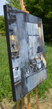 Original art for sale at UGallery.com | Night Light by David Thelen | $2,300 | oil painting | 36' h x 36' w | thumbnail 2