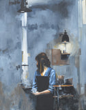 Original art for sale at UGallery.com | Take a Break Too by David Thelen | $1,525 | oil painting | 30' h x 24' w | thumbnail 1