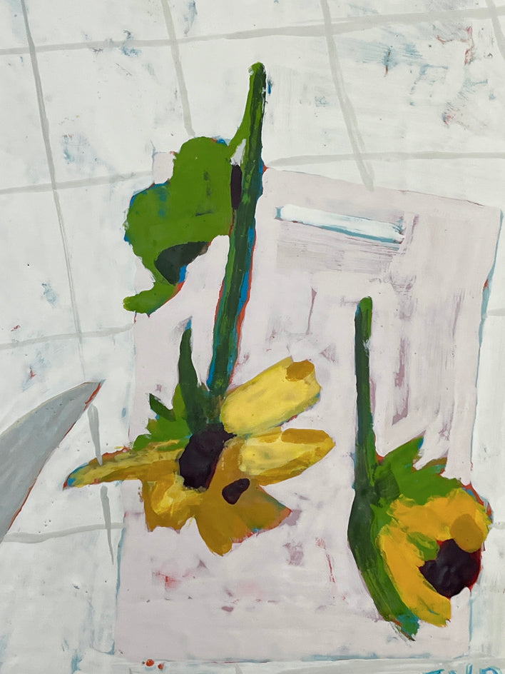 Autumn Still Life by Deborah Eyde |  Closeup View of Artwork 