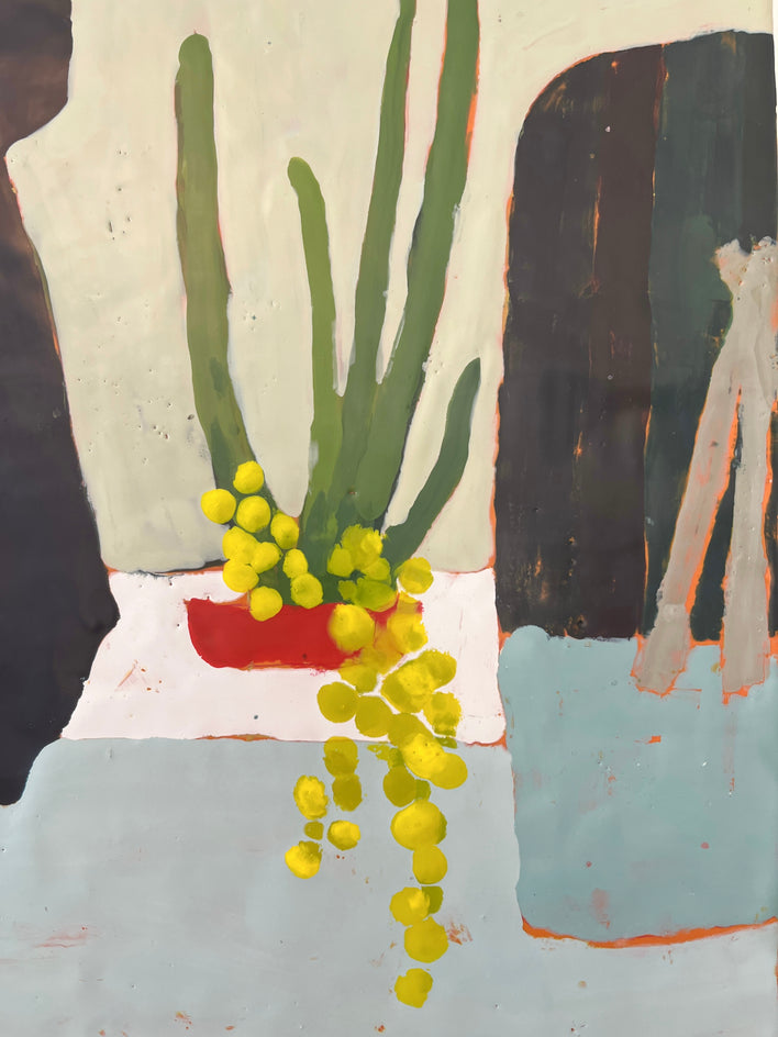 Balancing by Deborah Eyde |  Closeup View of Artwork 