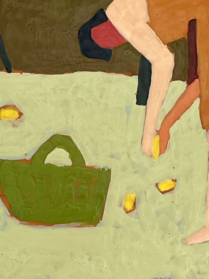 Foraging by Deborah Eyde |  Closeup View of Artwork 