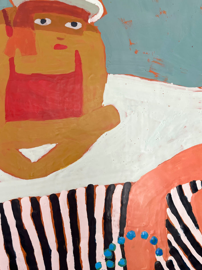 Hail Mary by Deborah Eyde |  Closeup View of Artwork 