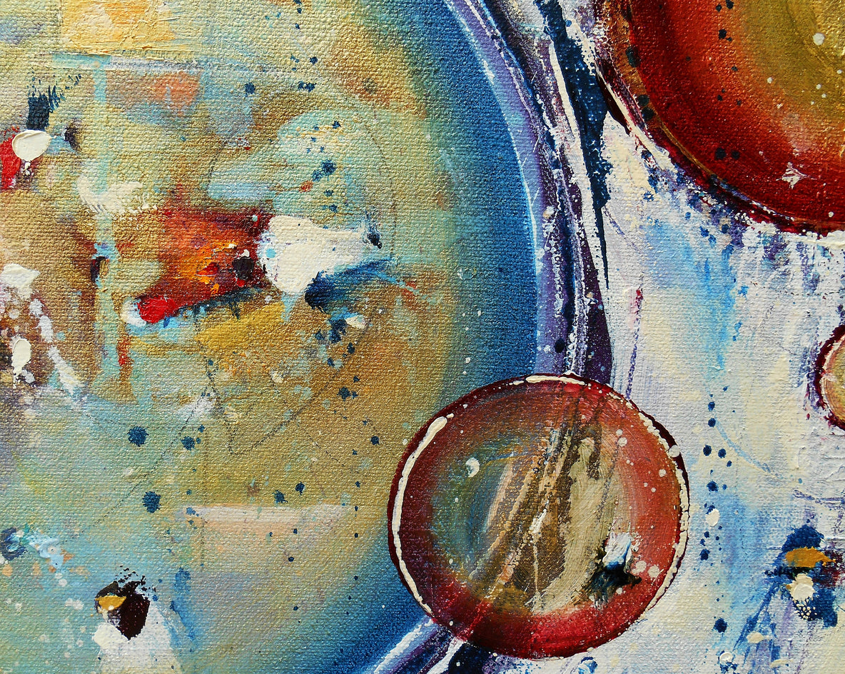 See Through To You by Cynthia Ligeros |  Closeup View of Artwork 