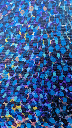 In the Dark by Diana Elena Chelaru |   Closeup View of Artwork 