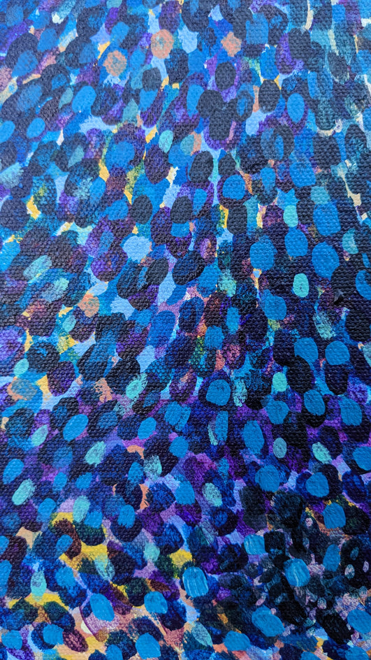 In the Dark by Diana Elena Chelaru |  Closeup View of Artwork 