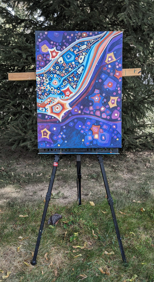 Milky Way by Diana Elena Chelaru |  Context View of Artwork 