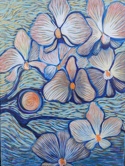 Orchids in the Morning Light by Diana Elena Chelaru | Artwork Main Image