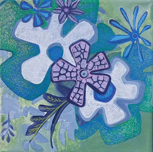 Purple Flower by Diana Elena Chelaru |  Artwork Main Image 