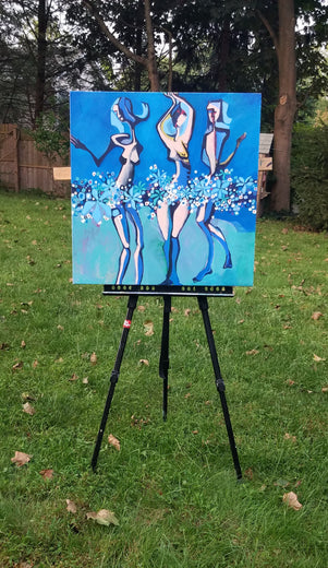 Rhythmic Dance by Diana Elena Chelaru |  Context View of Artwork 
