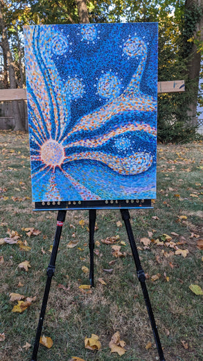 Sparks in the Sky by Diana Elena Chelaru |  Context View of Artwork 