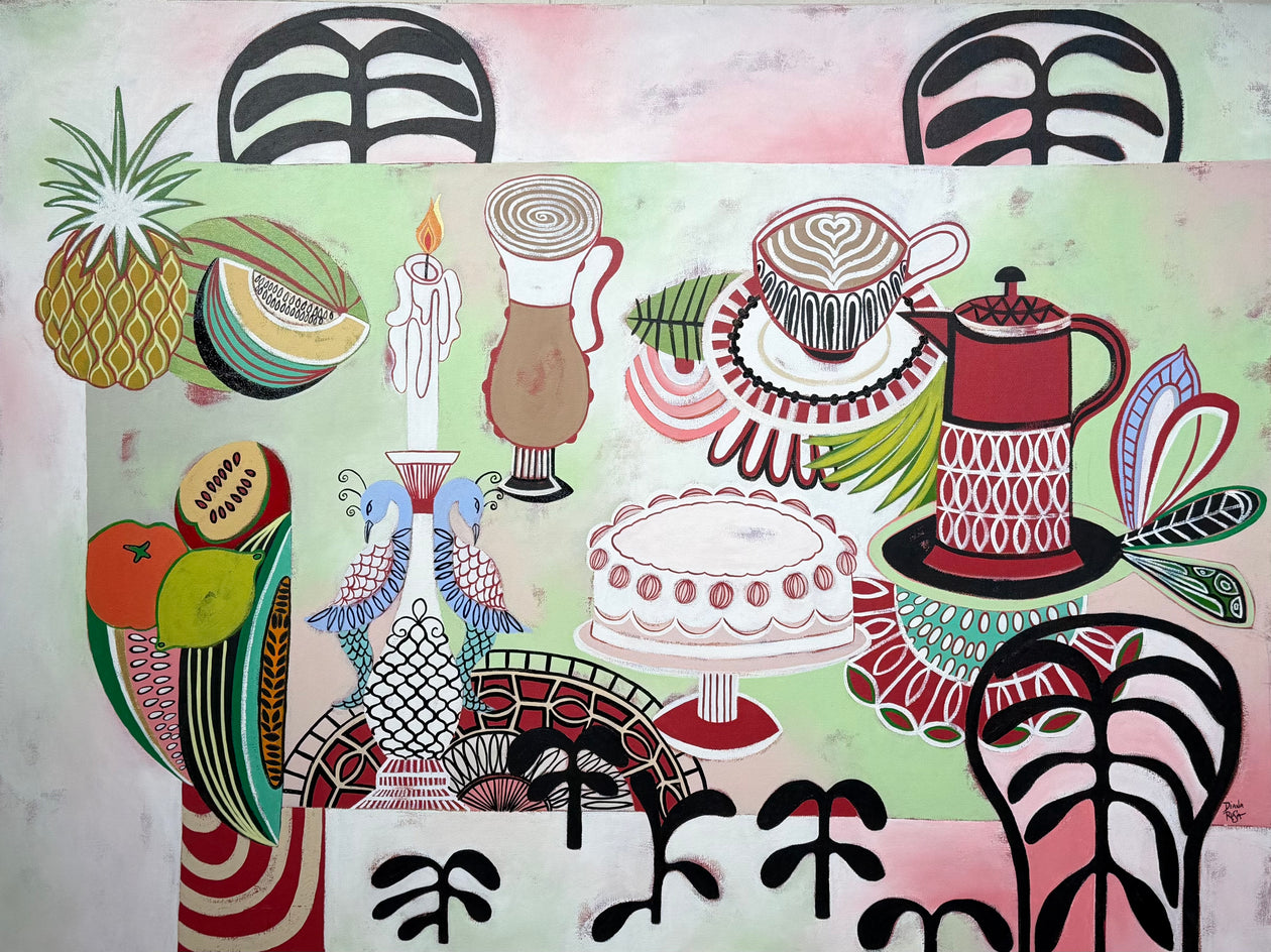 Tropical Table by Diana Rosa |  Artwork Main Image 