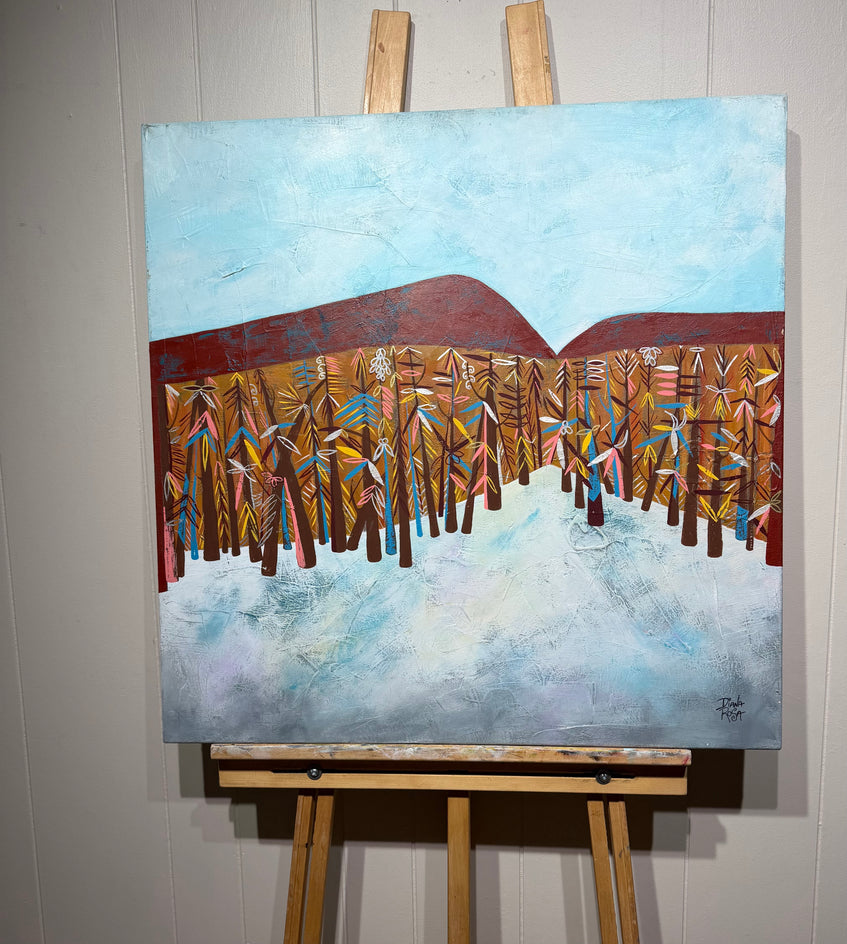 Winter by Diana Rosa |  Context View of Artwork 