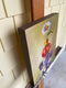 Original art for sale at UGallery.com | Pippin Bumble’s Favorite Time of Day by Diane Flick | $725 | oil painting | 14' h x 11' w | thumbnail 2