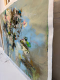 Original art for sale at UGallery.com | Savage Garden ll by DL Watson | $1,125 | acrylic painting | 20' h x 28' w | thumbnail 2