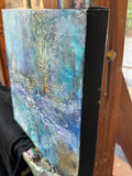 Original art for sale at UGallery.com | Sea Foam 11 by DL Watson | $825 | acrylic painting | 12' h x 12' w | thumbnail 2