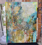 Original art for sale at UGallery.com | Sunshine in the Morning by DL Watson | $1,200 | acrylic painting | 24' h x 18' w | thumbnail 3