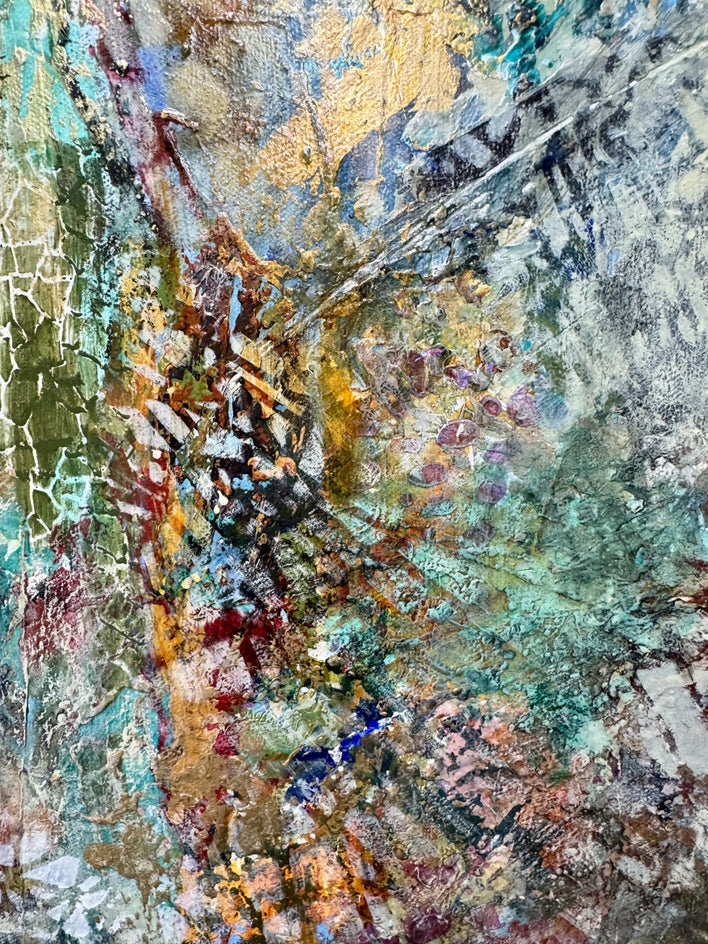 Sunshine in the Morning by DL Watson |  Closeup View of Artwork 