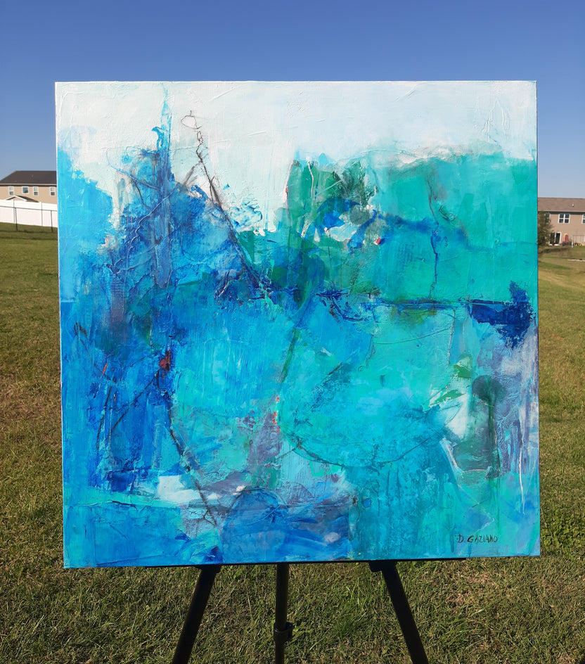 Blue Shift by Dorothy Gaziano |  Context View of Artwork 