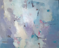 Original art for sale at UGallery.com | Frozen Logic by Dorothy Gaziano | $4,700 | acrylic painting | 48' h x 60' w | thumbnail 1