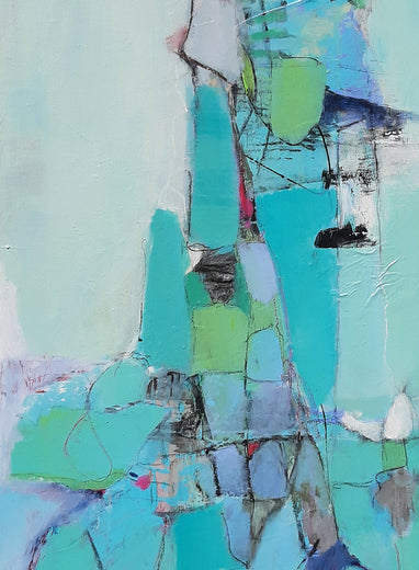 High-Rise by Dorothy Gaziano |   Closeup View of Artwork 