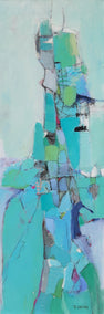 acrylic painting by Dorothy Gaziano titled High-Rise