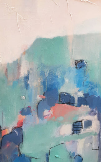 Lighthearted II by Dorothy Gaziano |   Closeup View of Artwork 